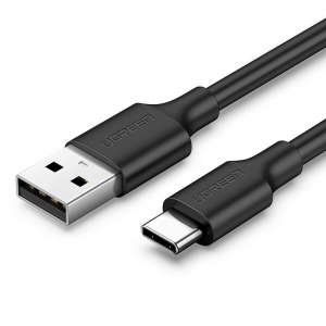 USB kabelis Ugreen type-C 3m (3A) juodas