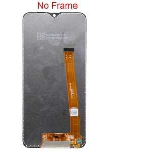 Ekranas Samsung A202 A20e 2019 su lietimui jautriu stikliuku Black originalus (service pack)