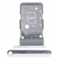 SIM kortelės laikiklis Samsung G991 / G996 / G998 S21 / S21 Plus / S21 Ultra Phantom White