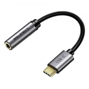 Adapteris USB Type-C (M) - ausinių jungtis 3.5mm (F)