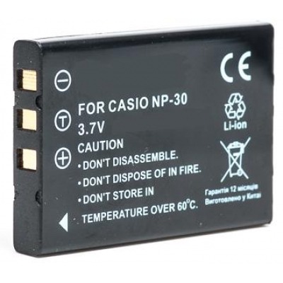 Casio, baterija NP-30, KLIC-5000,LI-20B