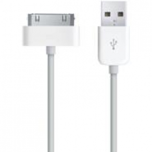 Kabelis Apple 30-pin - USB, 1m