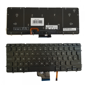 Klaviatūra Dell XPS 15 9530, UK, su pašvietimu