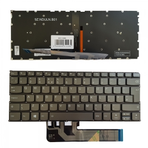 Klaviatūra Lenovo Yoga 730-13IKB, 730-15IKB, UK, su pašvietimu