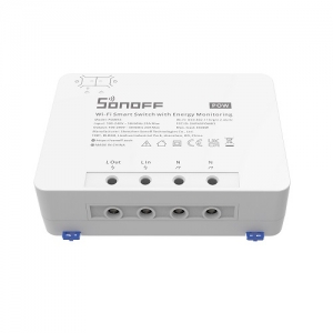 SONOFF PowR3 išmanusis 1 kanalo jungiklis Wi-Fi su elektros sąnaudų apskaita