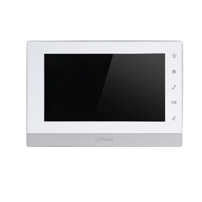 IP Vaizdo telefonspynės monitorius LCD jungiamas dviem laidais, 800x480