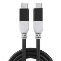 Kabelis USB-C - USB-C, PD100W, USB4 (juodas, 3m)