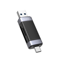 Atminties kortelių skaitytuvas ORICO, SD, TF, USB-A, USB-C