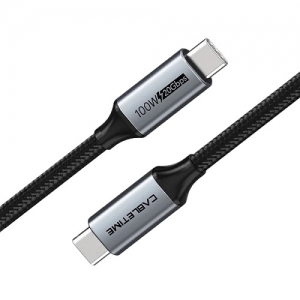 Premium kabelis USB3.1, USB-C - USB-C, 20Gbps, 100W, 20V/ 5A, 4K/ 60HZ, 2m