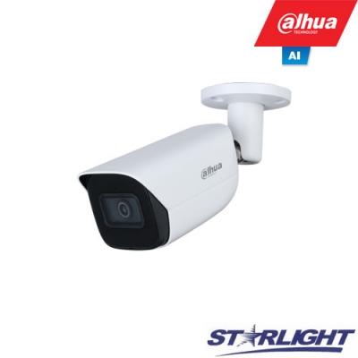 IP kamera HFW3841E-SA 8MP, IR pašvietimas iki 30m, 3.6mm 85°, SMD, IVS, AI IP kamera HFW3841E-SA 8MP, IR pašvietimas iki 30m, 3.6mm 85°, SMD, IVS, AI