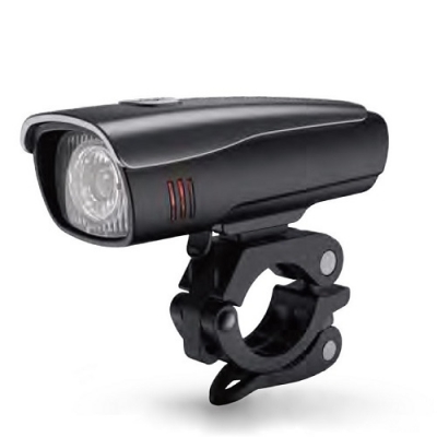Priekinis dviračio žibintas 300lm, LED, USB, IPX5 Priekinis dviračio žibintas 300lm, LED, USB, IPX5