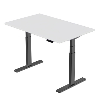 Profesionalus reguliuojamo aukščio stalas, 139cm x 68cm, baltas Profesionalus reguliuojamo aukščio stalas, 139cm x 68cm, baltas
