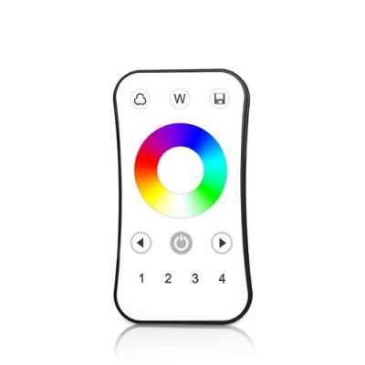R8 nuotolinis valdymo pultelis, 4 zonų, RGB/RGBW R8 nuotolinis valdymo pultelis, 4 zonų, RGB/RGBW