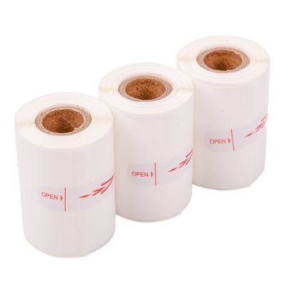 Lipnios etikėtės terminiam spausdintuvui, 40mm x 60mm - 53vnt. rulone, 3vnt. Lipnios etikėtės terminiam spausdintuvui, 40mm x 60mm - 53vnt. rulone, 3vnt.