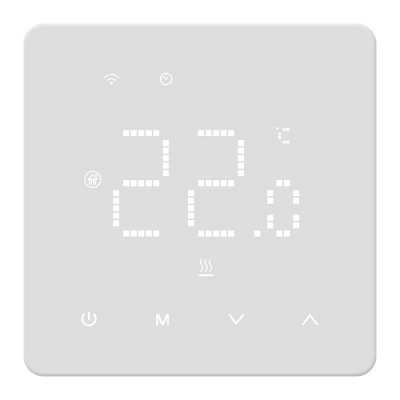 TUYA Programuojamas termostatas, Wi-Fi, 3A, 230VAC TUYA Programuojamas termostatas, Wi-Fi, 3A, 230VAC