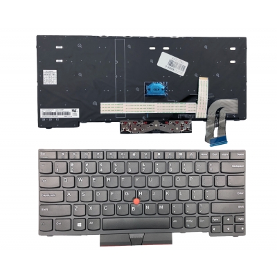 Klaviatūra Lenovo ThinkPad: E480 L480 T480S Klaviatūra Lenovo ThinkPad: E480 L480 T480S