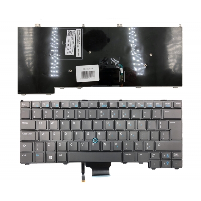 Klaviatūra Dell: Latitude E7240, E7440, D4HRW UK Klaviatūra Dell: Latitude E7240, E7440, D4HRW UK