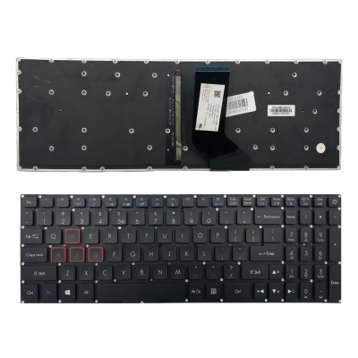 Klaviatūra ACER: Aspire VN7-793, VN7-793G su apšvietimu Klaviatūra ACER: Aspire VN7-793, VN7-793G su apšvietimu