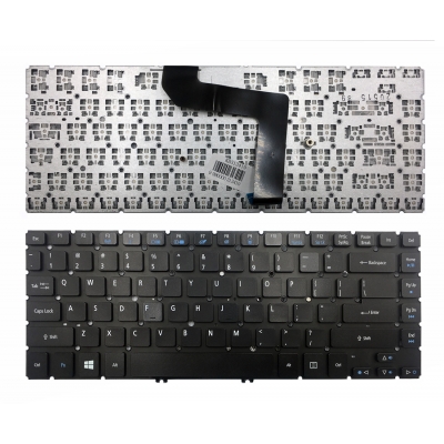 Klaviatūra su apšvietimu Acer: Aspire M5-481T, M5-481TG, M5-481PT, M5-481PTG US Klaviatūra su apšvietimu Acer: Aspire M5-481T, M5-481TG, M5-481PT, M5-481PTG US
