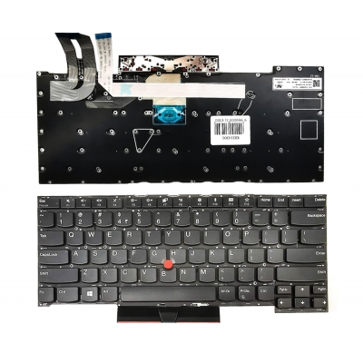 Klaviatūra LENOVO ThinkPad T490s, T495s (US) Klaviatūra LENOVO ThinkPad T490s, T495s (US)