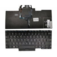 Klaviatūra DELL Latitude: E5450, E5470, E5480 su apšvietimu ir „trackpoint“
