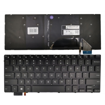 Klaviatūra DELL Inspiron: 15 7558, 7568, XPS 15 9550, 9560 su apšvietimu Klaviatūra DELL Inspiron: 15 7558, 7568, XPS 15 9550, 9560 su apšvietimu