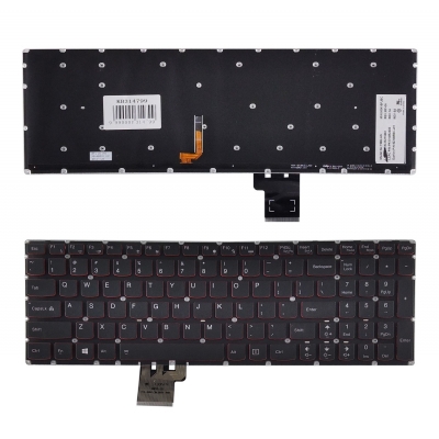 Klaviatūra LENOVO Erazer: Y50, Y50-70, Y70-70; Ideapad: U530 su pašvietimu Klaviatūra LENOVO Erazer: Y50, Y50-70, Y70-70; Ideapad: U530 su pašvietimu