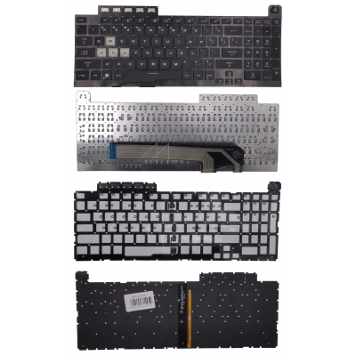 Klaviatūra ASUS FA506, FA706, US, su RGB pašvietimu
