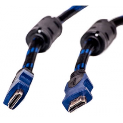 Kabelis HDMI - HDMI, 20m, 1.4 ver., Nylon Kabelis HDMI - HDMI, 20m, 1.4 ver., Nylon