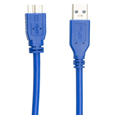 Kabelis USB 3.0 Type-A – Micro USB, 0.5m Kabelis USB 3.0 Type-A – Micro USB, 0.5m