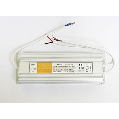Maitinimo šaltinis 48V, 2A, 100W, IP67 Maitinimo šaltinis 48V, 2A, 100W, IP67