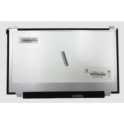 Matrica 11.6“ 1366x768 HD, SLIM, blizgi, 40pin (dešinė), A+ Matrica 11.6“ 1366x768 HD, SLIM, blizgi, 40pin (dešinė), A+