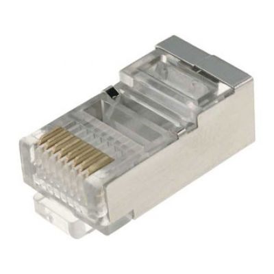 RJ45 jungtis ekranuota 100 vnt RJ45 jungtis ekranuota 100 vnt