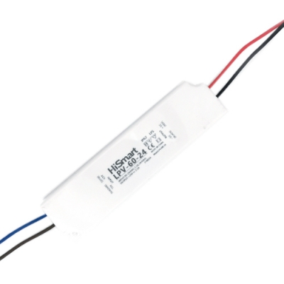 Maitinimo šaltinis 24V, 2.5A, 60W, IP67 Maitinimo šaltinis 24V, 2.5A, 60W, IP67