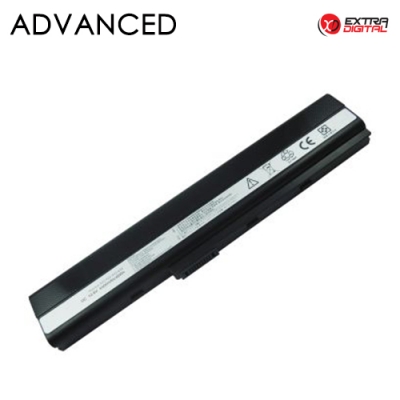 Nešiojamo kompiuterio baterija ASUS A32-K52, 5200mAh, Extra Digital Advanced Nešiojamo kompiuterio baterija ASUS A32-K52, 5200mAh, Extra Digital Advanced