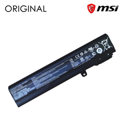 Nešiojamo kompiuterio baterija MSI BTY-M6H, 4730mAh, Original Nešiojamo kompiuterio baterija MSI BTY-M6H, 4730mAh, Original