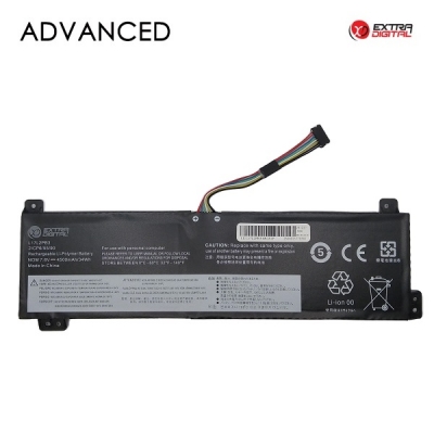 Nešiojamo kompiuterio baterija LENOVO L17L2PB3, 4500mAh, Extra Digital Advanced Nešiojamo kompiuterio baterija LENOVO L17L2PB3, 4500mAh, Extra Digital Advanced