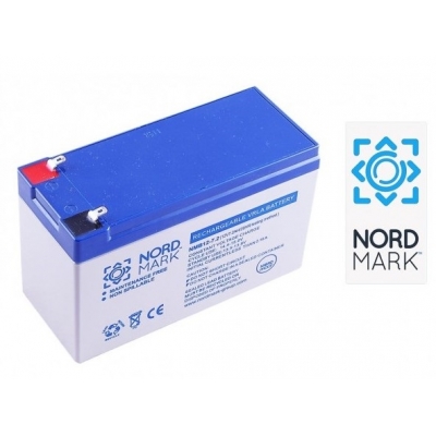 Akumuliatorius NORDMARK, 12V 7Ah, T1 Akumuliatorius NORDMARK, 12V 7Ah, T1