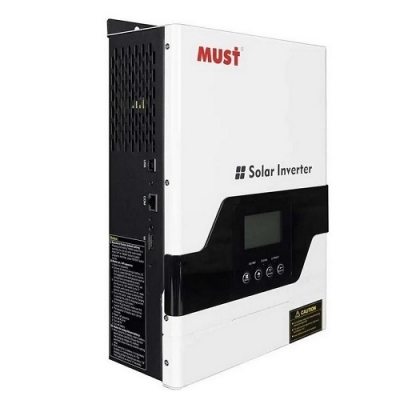 Inverteris MUST PV18-3224VPM II, 3.2kW, 1-fazis, 24V, 60A MPPT, 160V Inverteris MUST PV18-3224VPM II, 3.2kW, 1-fazis, 24V, 60A MPPT, 160V