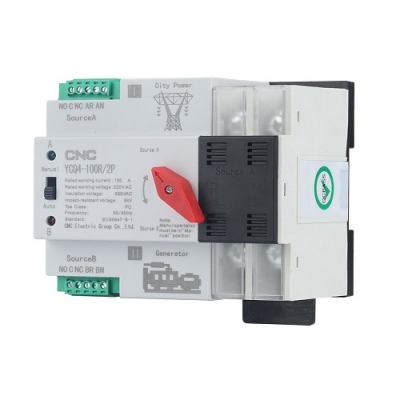 Automatinis perjungėjas CNC 2P 220V 100A Automatinis perjungėjas CNC 2P 220V 100A
