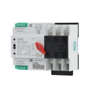 Automatinis perjungėjas CNC 3P 220V 100A Automatinis perjungėjas CNC 3P 220V 100A