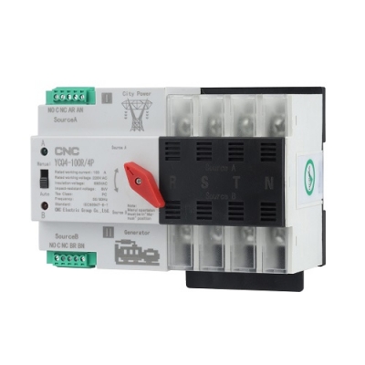 Automatinis perjungėjas CNC 4P 220V 100A Automatinis perjungėjas CNC 4P 220V 100A