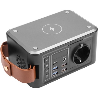 Išorinė baterija 24000mAh, PD18W, AC 120W, USB-C, 4xUSB Išorinė baterija 24000mAh, PD18W, AC 120W, USB-C, 4xUSB