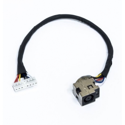 Maitinimo lizdas su kabeliu, HP G62, COMPAQ CQ62 Maitinimo lizdas su kabeliu, HP G62, COMPAQ CQ62