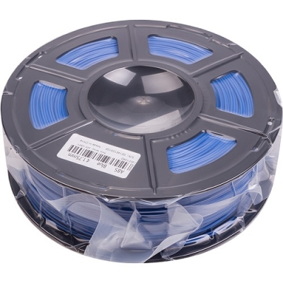 3D spausdinimo plastikas ABS, 1.75mm, 1kg, mėlynas 3D spausdinimo plastikas ABS, 1.75mm, 1kg, mėlynas