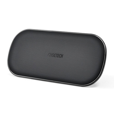 Belaidis įkroviklis CHOETECH, 18W, 2in1, juodas Belaidis įkroviklis CHOETECH, 18W, 2in1, juodas