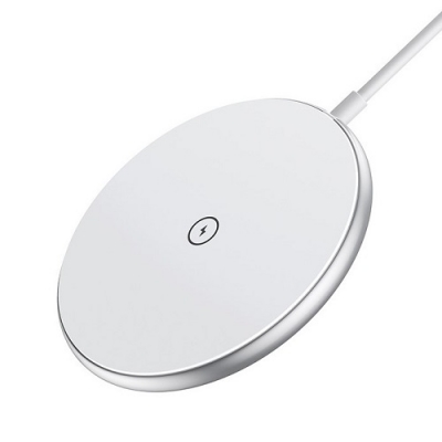 Belaidis įkroviklis CHOETECH, 15W, magnetinis, baltas Belaidis įkroviklis CHOETECH, 15W, magnetinis, baltas
