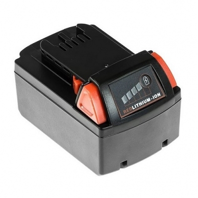 Akumuliatorius skirtas įrankiams MILWAUKEE M18, 18V 6Ah, Li-ion