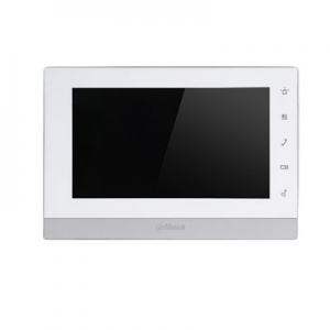 IP Vaizdo telefonspynės monitorius LCD jungiamas dviem laidais, 800x480