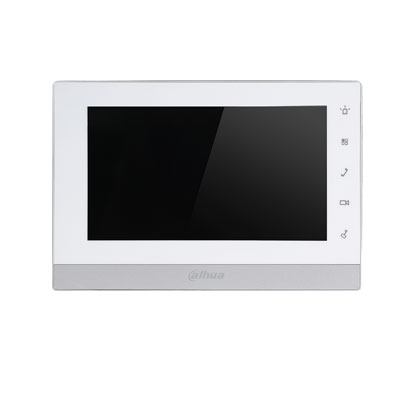 IP Vaizdo telefonspynės monitorius LCD jungiamas dviem laidais, 800x480 IP Vaizdo telefonspynės monitorius LCD jungiamas dviem laidais, 800x480